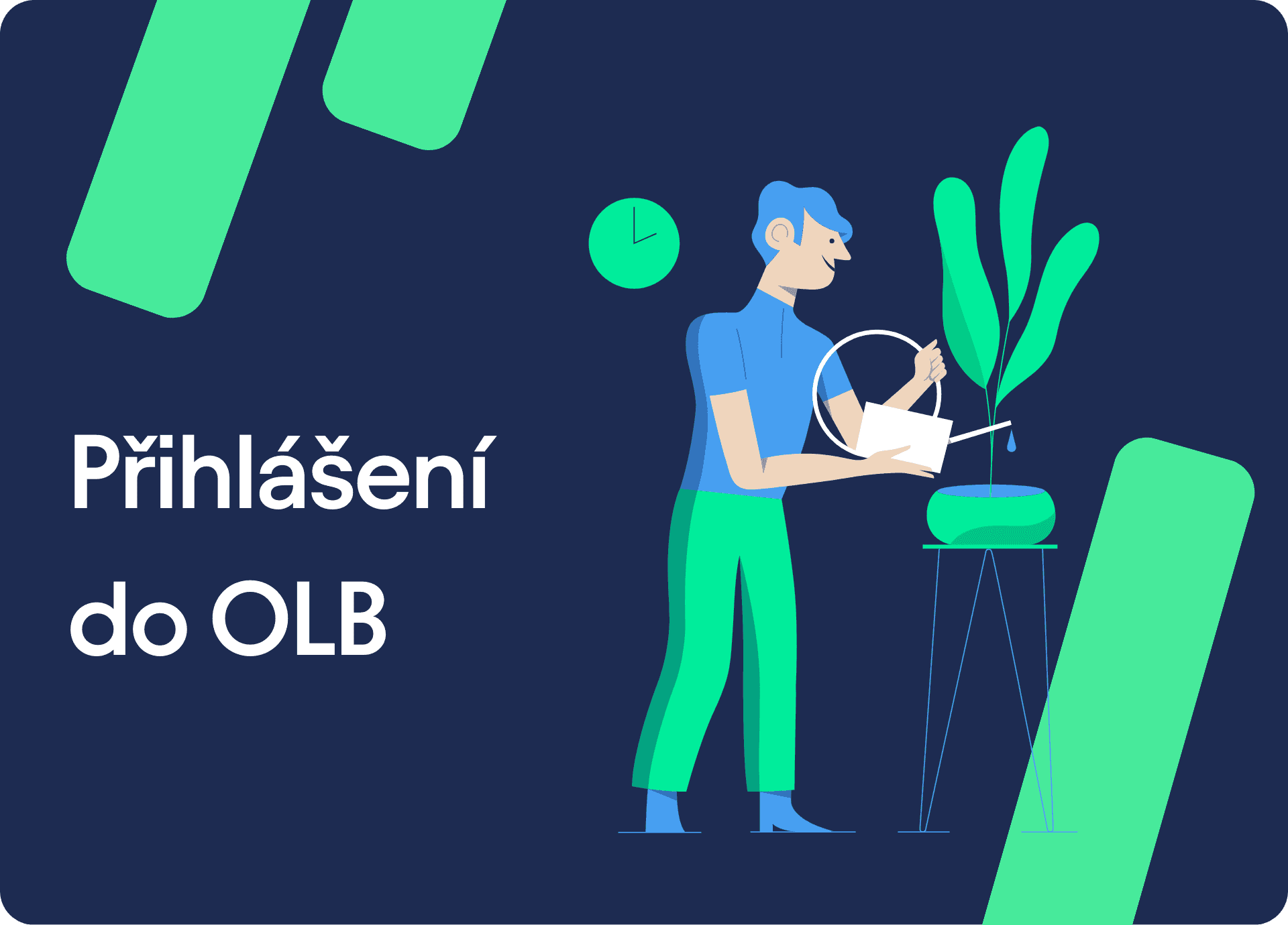 Přihlášení do OLB 